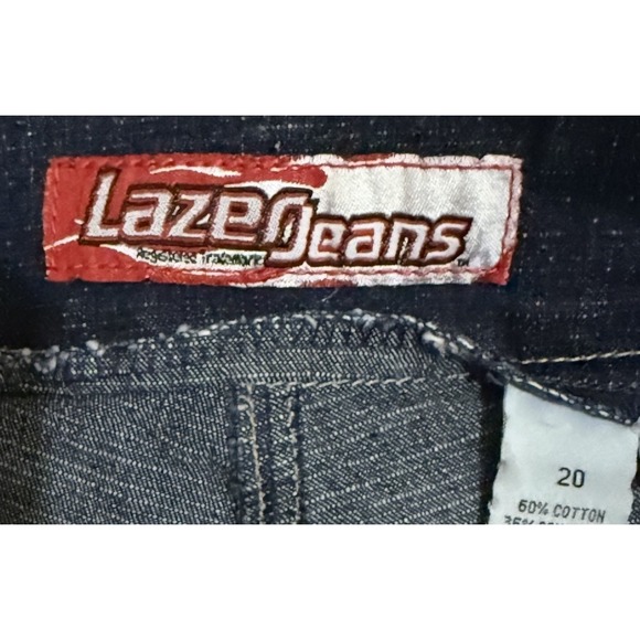 Lazer Jeans Baggy Grunge Cargo Denim Pockets Size 20 (38x32) - Picture 5 of 7